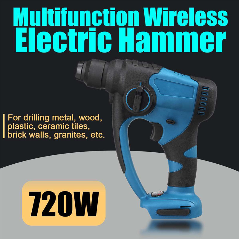 battery powered demolition hammer