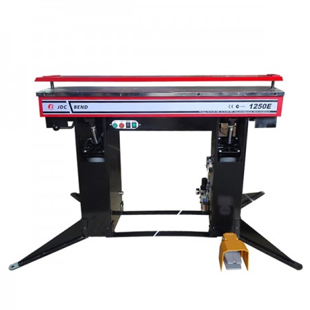OEM/ODM Supplier Aluminum Bender Machine -<br />
 1250E DOUBLE E-TYPE MAGNET BODY Powered 1250mm x 2.0mm Electromagnetic Sheet Metal Folding Machine - JINDONGCHENG