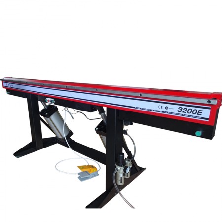 Original Factory Manual Iron Bender -<br />
 3200E Powered 3200mm x 1.6mm Electromagnetic Sheet Metal Folding Machine - JINDONGCHENG